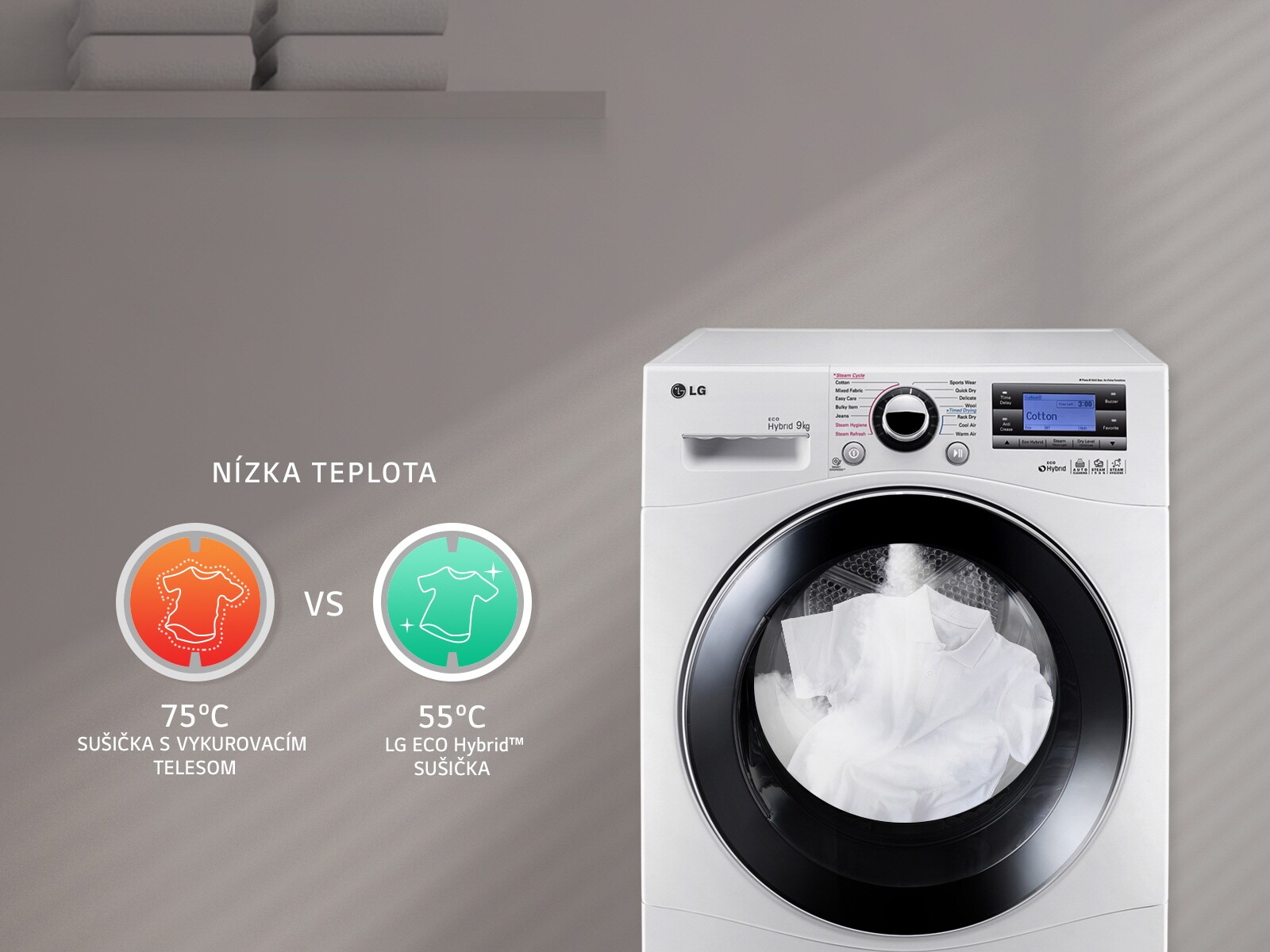 Jemná starostlivosť pri nízkej teplote